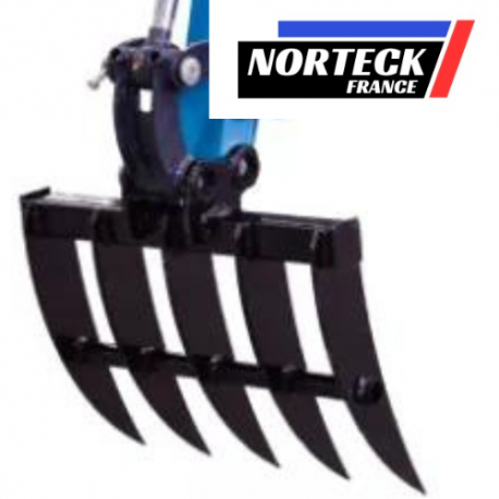 Rateau Mini Pelle Norteck