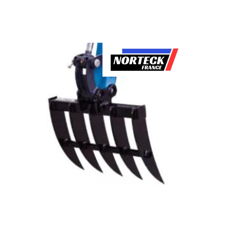 Rateau Mini Pelle Norteck