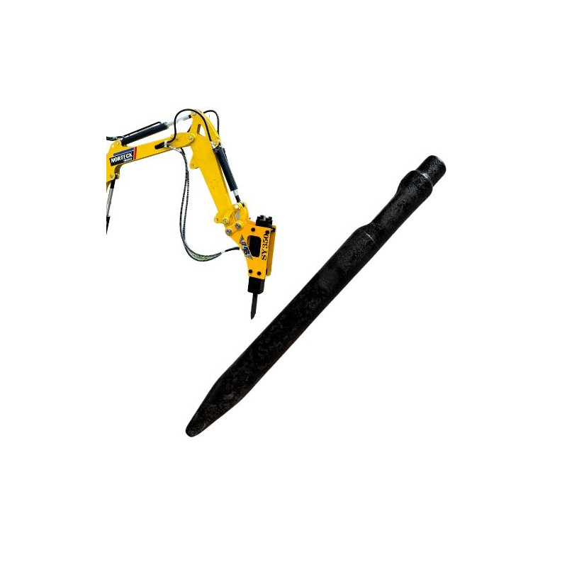 Outil conique pour marteau hydraulique ( pic )