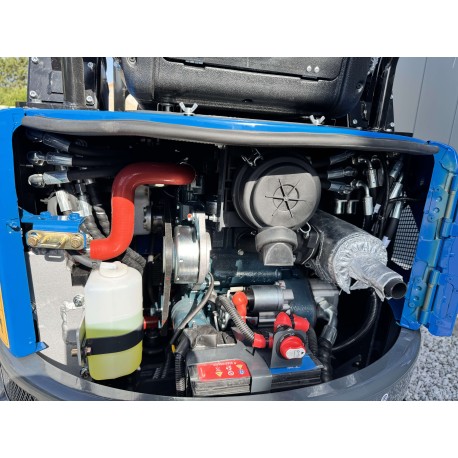 Mini-Pelle 1T2 Kubota 3 Godets + Pouce Hydraulique + Voie Variable