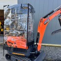 Housse de pluie pour mini-pelle, compatible avec les mini-pelles de 800kg et 1,8 tonne