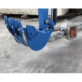 Mini-Pelle NORTECK SX13 - 1T2 Koop 3 Godets + Pouce Hydraulique + Voie Variable