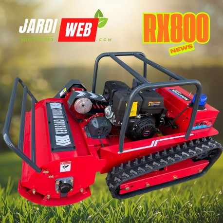 Tondeuse Débroussailleuse à chenilles télécommandée hybride Tondeuse Débroussailleuse à chenilles télécommandée hybride