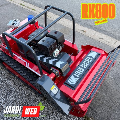 Tondeuse Débroussailleuse à chenilles télécommandée