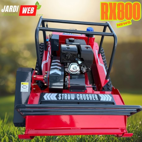 Tondeuse Débroussailleuse à chenilles télécommandée