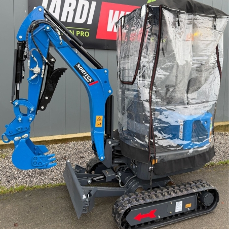 Pouce hydraulique préhenseur sur godet NORTECK SX13