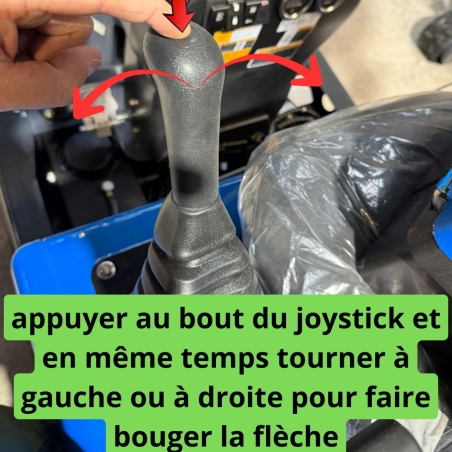 Godet curage 600 mm monté sur NORTECK SX13