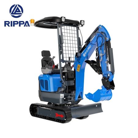 mini pelle 1t2 rippa moteur kubota