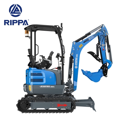 MINI PELLE 1T8 RIPPA R18 MOTEUR KUBOTA
