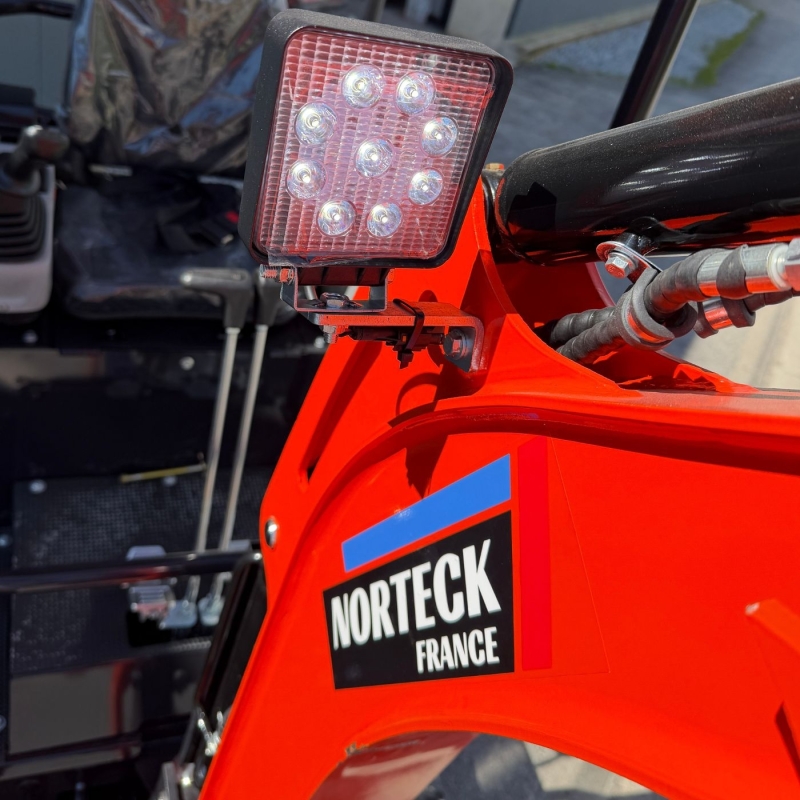 MINI PELLE NORTECK TX16 PRO 1,5 Tonne moteur kubota