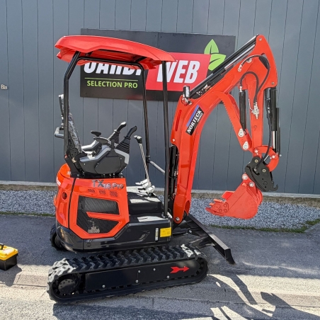 MINI PELLE NORTECK TX16 PRO 1,5 Tonne moteur kubota