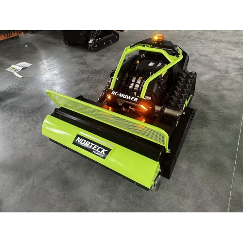 Radio-controlled lawn mower – 18 kW – 100 cm cutting – 40° slope – 300 m reach
