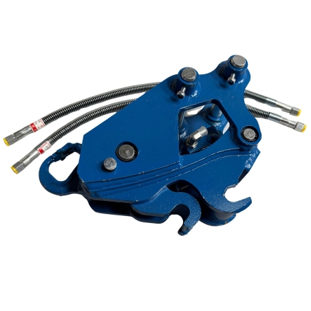 Attache rapide hydraulique mini-pelle 800 kg à 1,5 T – Axe 25 mm