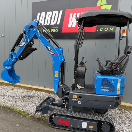 NORTECK SX13 Mini Excavator 1.2T Kubota | Jardi-Web