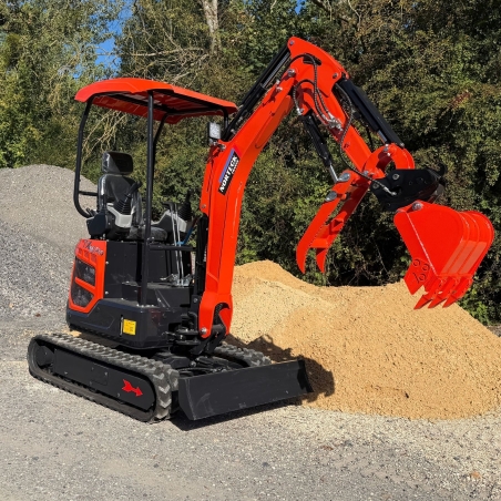 Norteck TX16 Pro 1.5T Mini Excavator Kubota | Jardi-Web