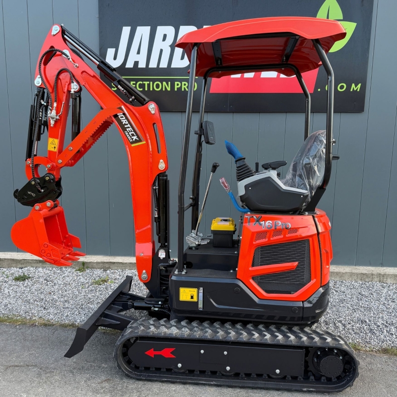 NORTECK TX16 PRO MINI EXCAVATOR 1.5-TON with Kubota Engine NORTECK TX16 PRO MINI EXCAVATOR 1.5-TON with Kubota Engine